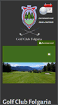 Mobile Screenshot of golfclubfolgaria.it